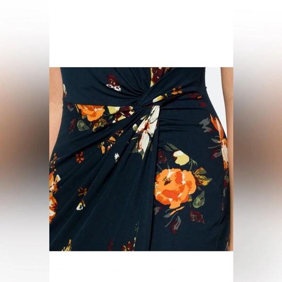 Nine Britton Vivienne Knit Fitted Midi Dress Medium - Picture 6 of 12